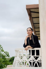 Designer cotton jacket pattern co ord set