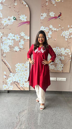 Restocked! Pretty pretty silk sequence work kurta pant ! Dispatch next week