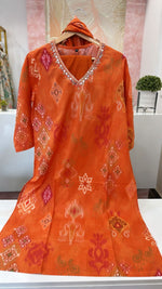 Pure cotton Ikkat suit set