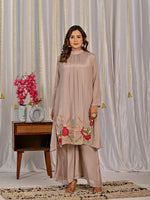 Pure chinon handwork co ord set