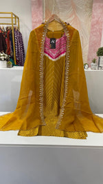 Wow gaji silk full suit set