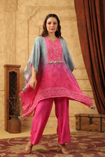 Pretty crepe designer co ord set