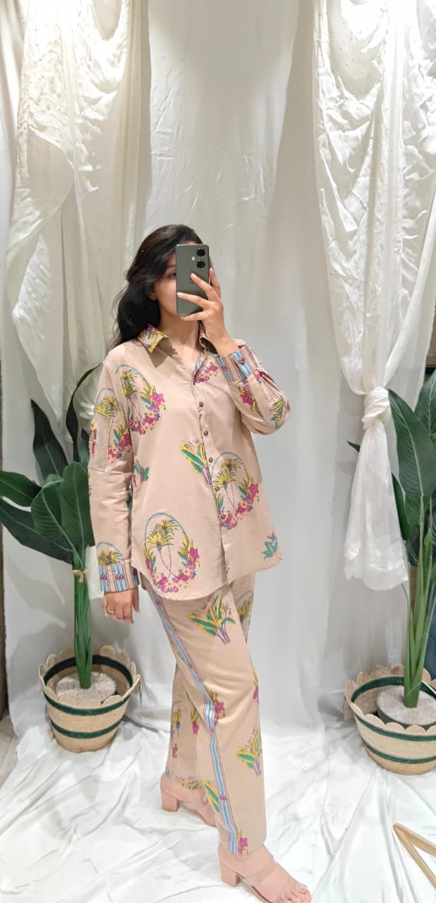 Smart appliqué work co ord
