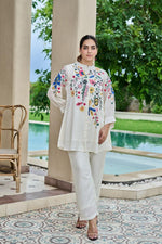 Wow mulchanderi embroidered co ord