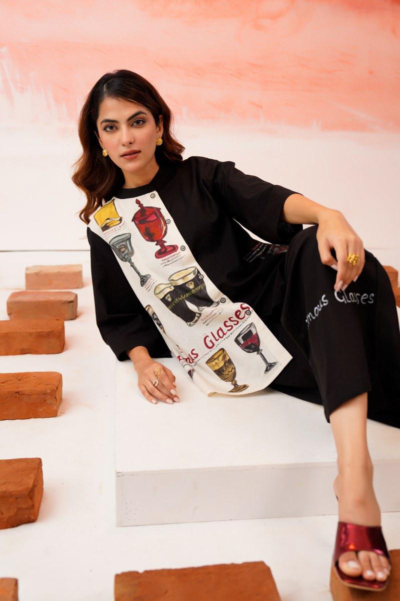 Super smart black co ord