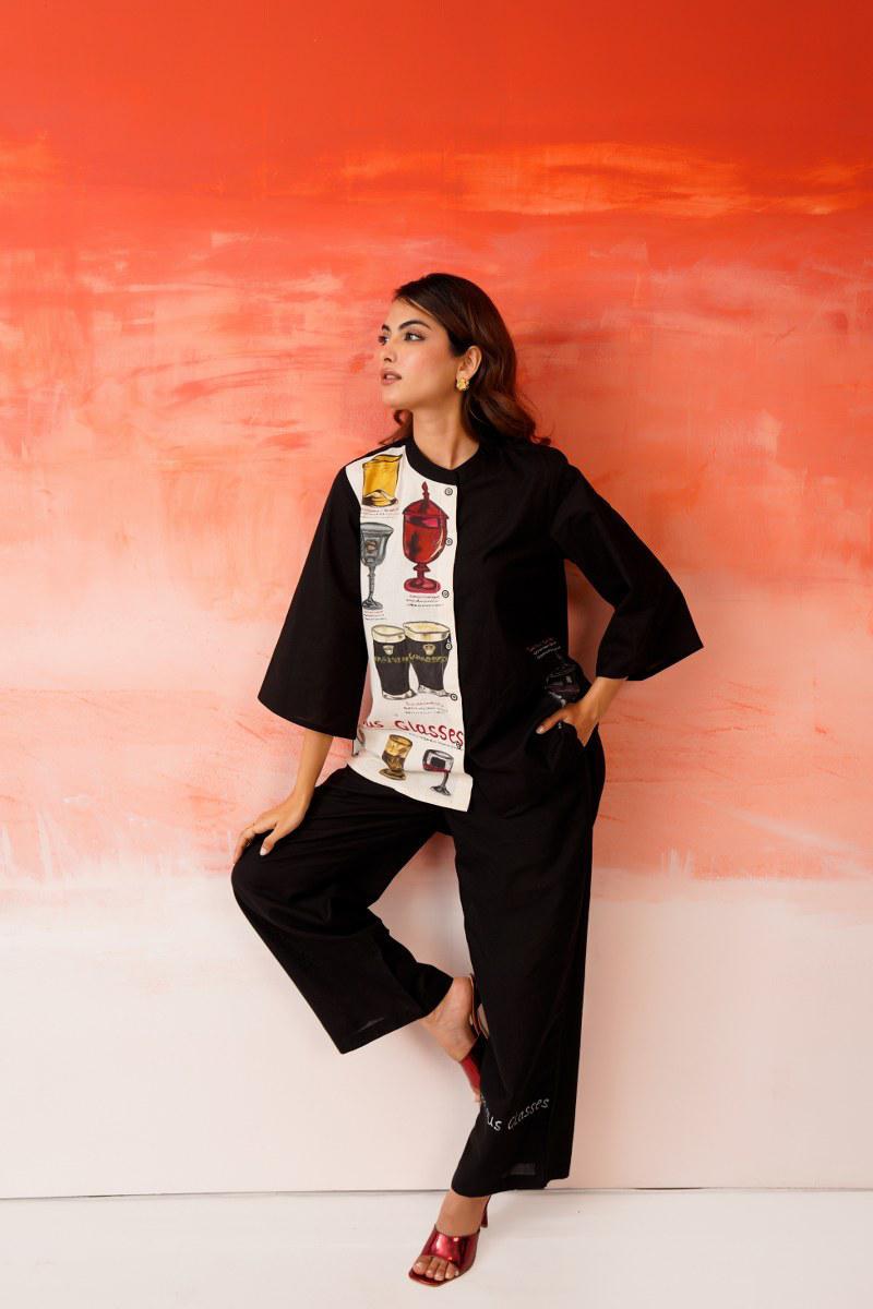 Super smart black co ord