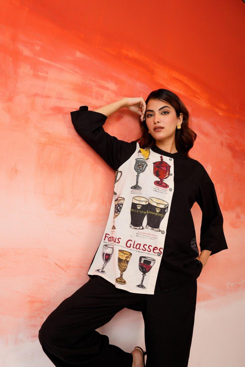 Super smart black co ord