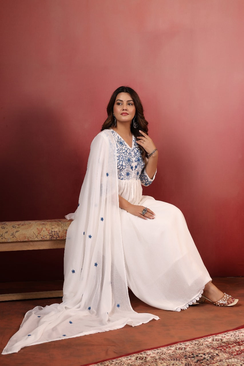 Wow Mul cotton lining suit set paired