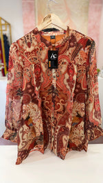 Pure shiffon short top