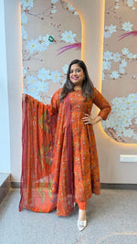 Pretty ajrakh cotton suit set