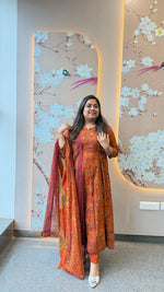 Pretty ajrakh cotton suit set