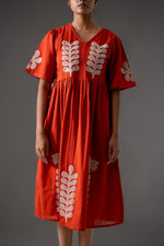 Pretty embroidered cotton one piece