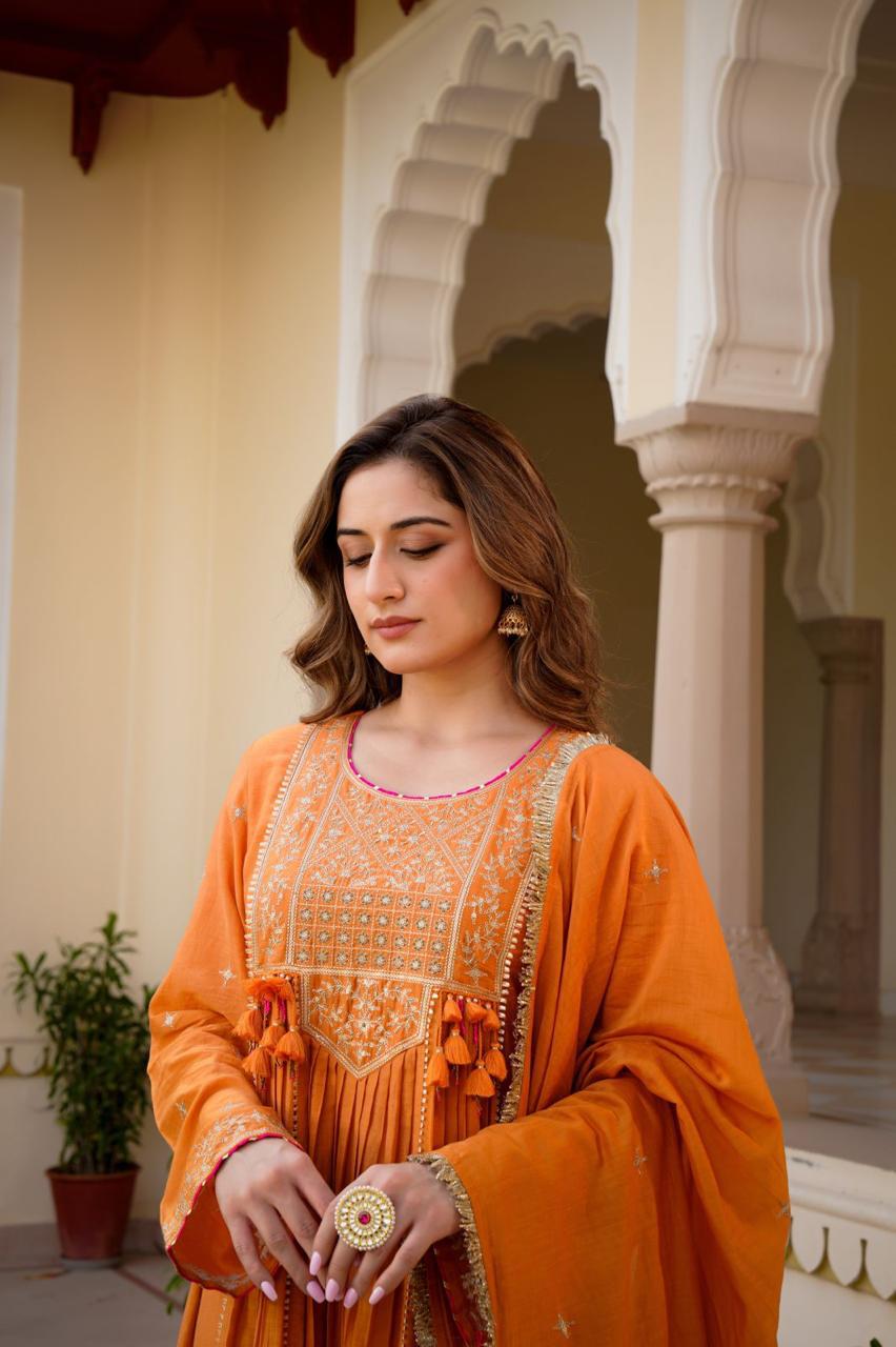 Gorgeous Santorini silk suit set