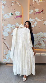 Restocked !! Pure Mul cotton embroidered shifli suit set !!