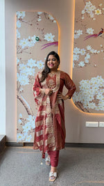 Wow wow heavy handwork tissue suit set