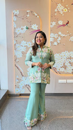 Premium chinon handwork co ord set