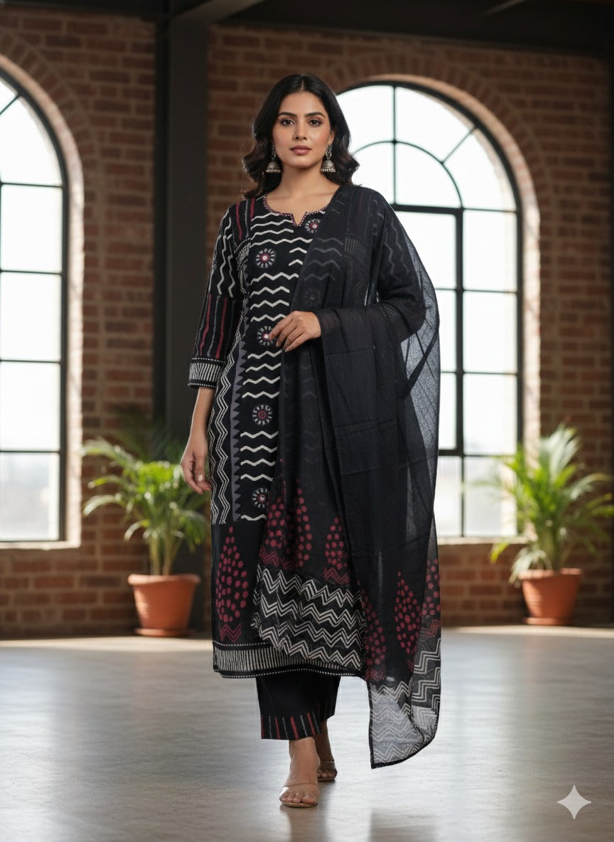 Super gorgeous pretty linen cotton lining suit set