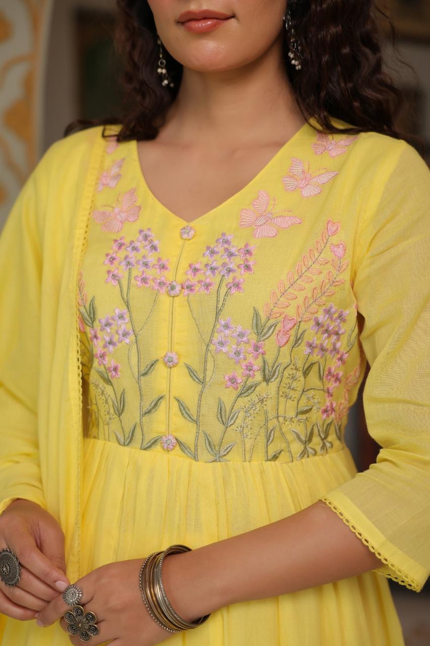 Super pretty Mul cotton suit set