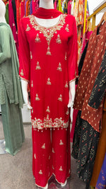 Pure chinon heavy handwork full suit set