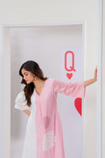 Designer premium cotton lining kurta pant in pink