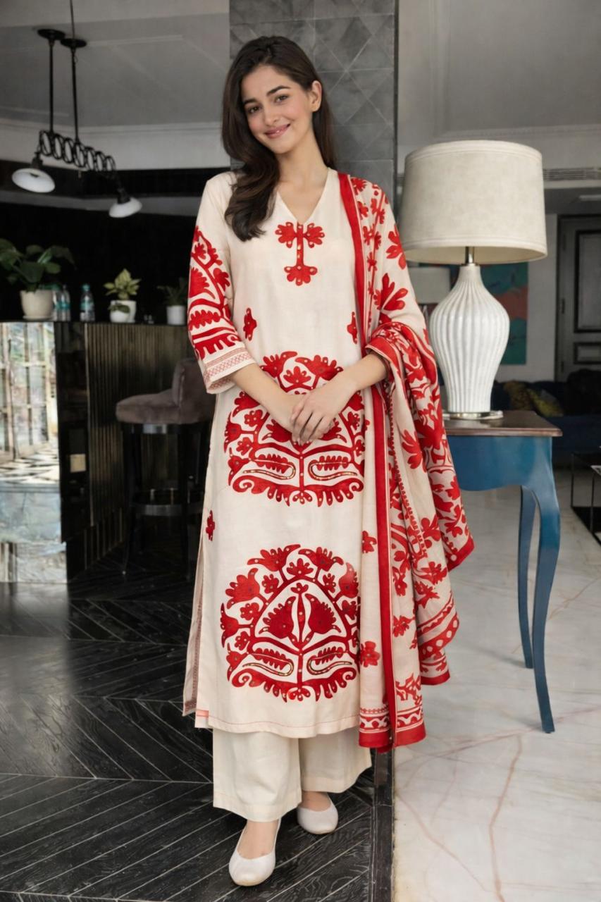 Must have linen cotton suit set