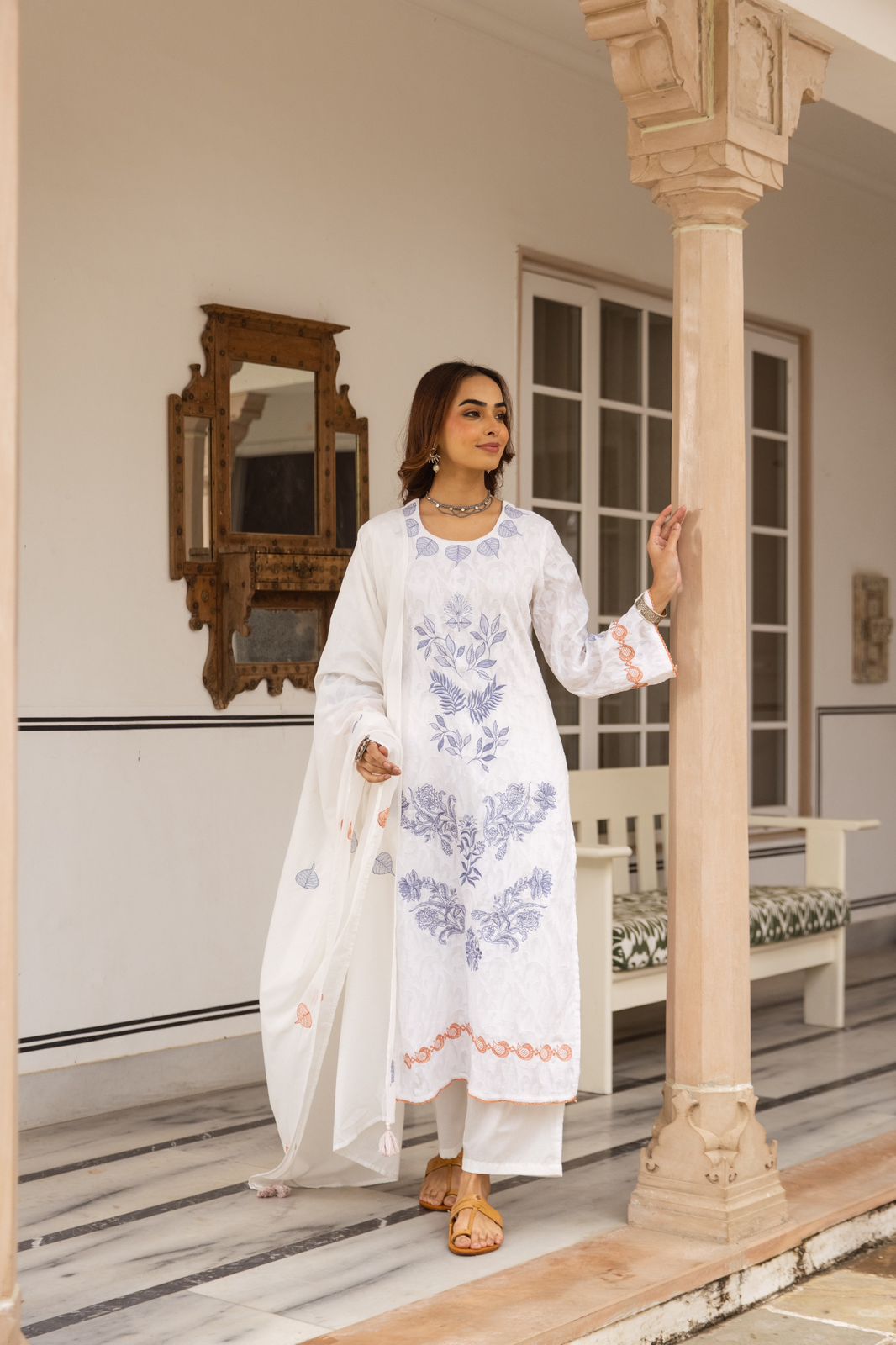 Super pretty and premium soft cotton suit set