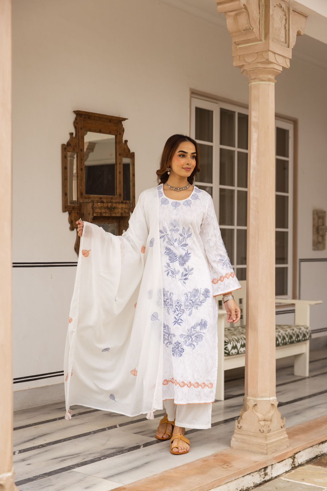 Super pretty and premium soft cotton suit set