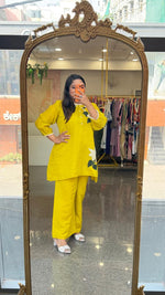 Premium applique work mulchanderi lining co ord