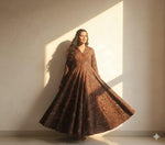 Super pretty cotton Anarkali gown