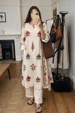 Premium rich linen cotton full suit set