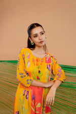 Mul cotton lining digital printed kurta pant