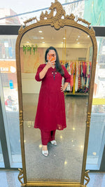 Super smart stylish cotton kurta pant