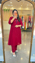 Super smart stylish cotton kurta pant
