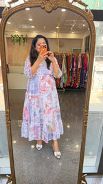 Gorgeous shiffon lining one piece