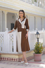 Super smart cotton one piece dress