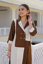 Super smart cotton one piece dress