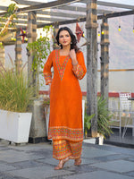 Gorgeous abutai silk kurta pant