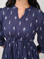 Smart smart lime cotton dress