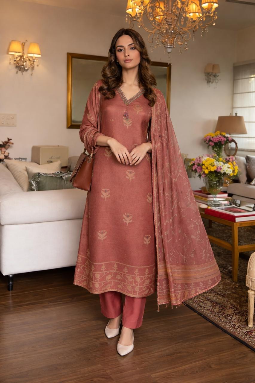 Linen cotton full suit set