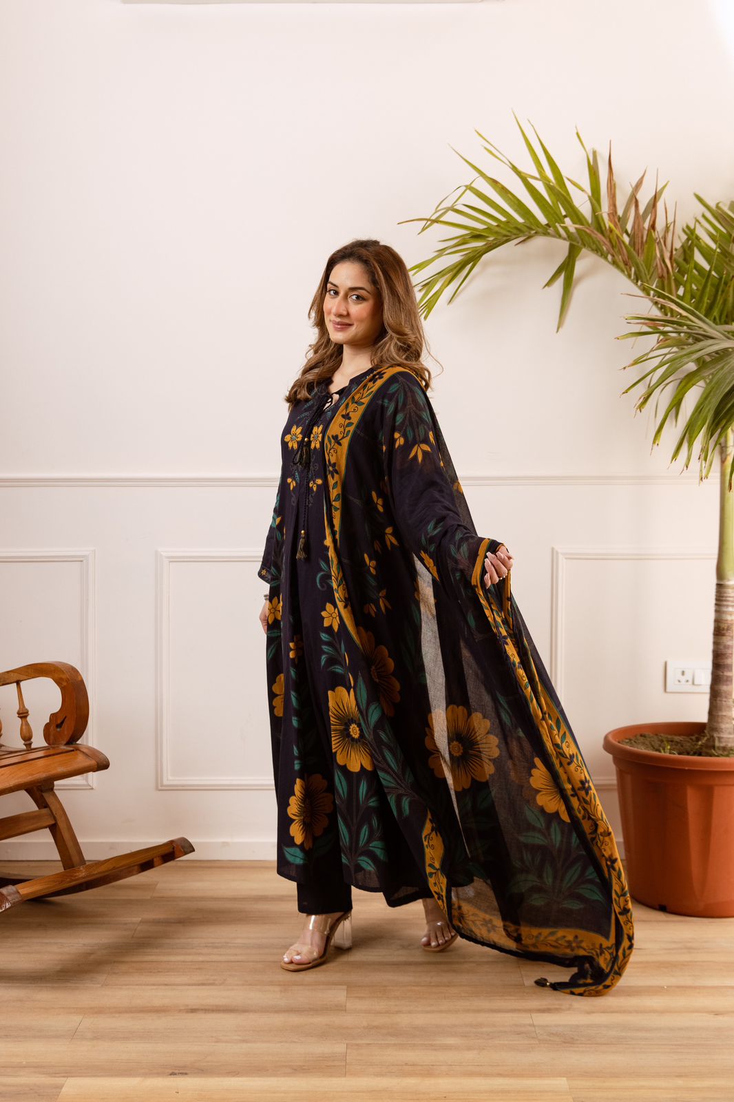 Premium Mul cotton digital print cotton full suit