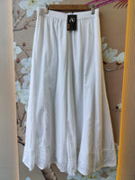 Premium cotton divider skirt plazzzo with shifli border