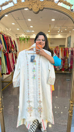 Super premium embroidered cotton suit set