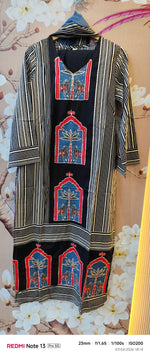 Gotta detailing cotton suit set