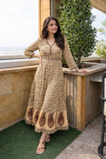 Pure Mul cotton ajrakh one piece