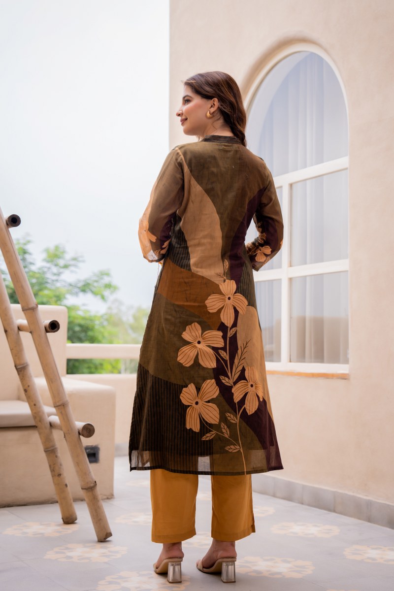 Premium Mul cotton digital Printed kurta pant