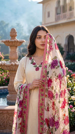Super elegant Mul cotton suit set