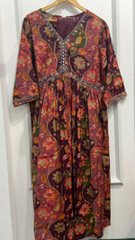 Muslin Alia cut kurta pant