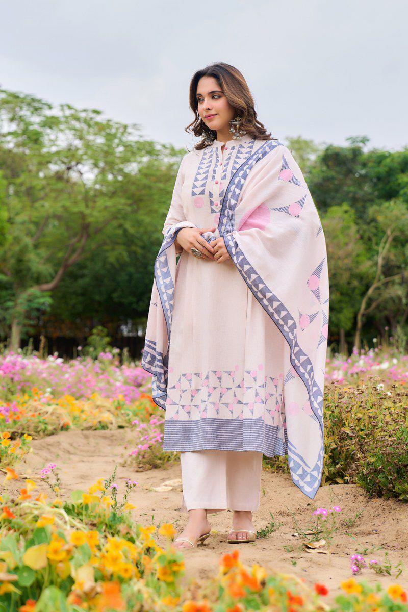 Cotton digital printed full suit set