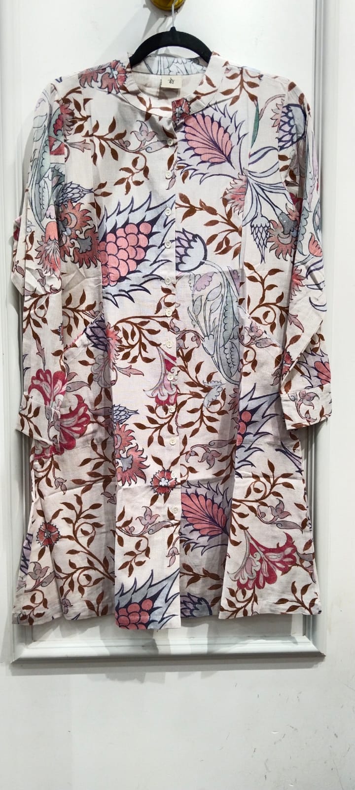 Linen cotton kurti
