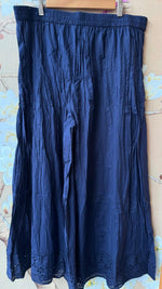 Premium skirt plazzo pant in blue